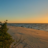 Sonnennuntergang am Strand © Pixabay
