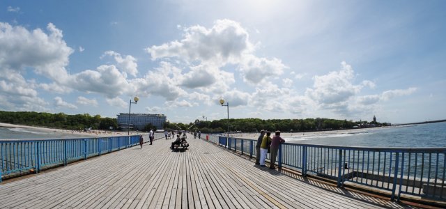 Seebrücke Kolberg © Skiba